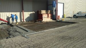 Concrete replacement for Steel Warehouse, South Bend, IN
