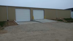 Truck dock door ramp (finished project)