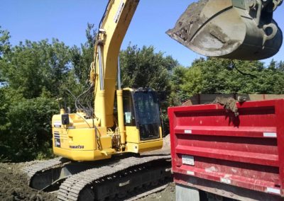 Site prep work, South Bend, IN