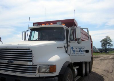 Site prep work in Bremen, IN