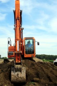 Site prep work in Bremen, IN