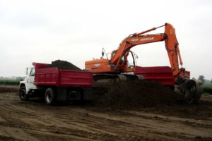 Site prep work in Bremen, IN