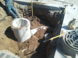 Storm drain structure replacement South Bend, IN
