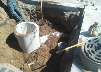 Storm drain structure replacement South Bend, IN