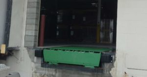 Dock leveler replacement project for American Containers, Plymouth, IN (completed project)