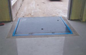 Completed dock leveler for Fabwell, Nappanee, IN